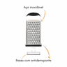 Ralador De Queijo 4 Faces Aço Inox Com Dispenser Oxo Ralador com Dispenser - 4