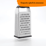 Ralador De Queijo 4 Faces Aço Inox Com Dispenser Oxo Ralador com Dispenser - 6