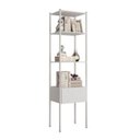 Ver imagem 1 de Guarda-Roupa Roupeiro Modular Oxford 540B Branco - Artefamol
