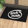 Tapete Capacho  Geek Inside 60x40cm Preto - 2