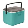 Caixa Térmica 15.1L Coleman 16QT Alça e Tampa Articulada Verde Água - 1