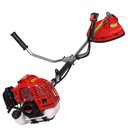Ver imagem 5 de Roçadeira Robusta Kawashima Kw43l 43cc 1,7hp À Gasolina 2t C/ Faca 3 Pontas + Óleo Toyama