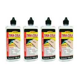 Tira Cola, Adesivo, Chiclete Removedor 120ml- 4 Unidades - 1
