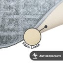 Ver imagem 4 de 2 Tapete Banheiro Grego Grande Antiderrapante Ce Cz 50x80