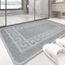 2 Tapete Banheiro Grego Grande Antiderrapante Ce Cz 50x80 - 5