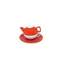 Ver imagem 4 de Bule , Xicara e Pires de Cerâmica:azul Escuro e Branco