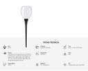 Ver imagem 3 de Kit 6 Taças Beach Queen Boccatti 520ml Drinks na Areia Praia Cor:preto
