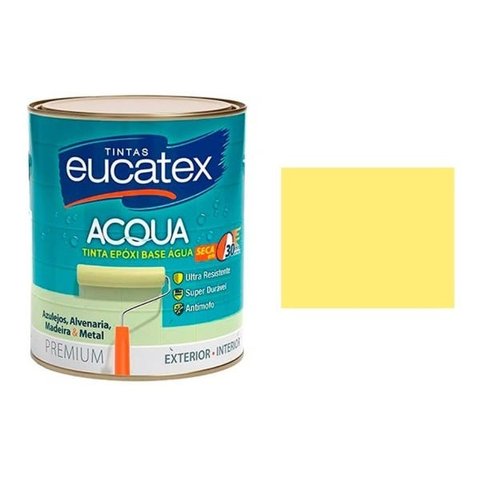 Tinta Para Azulejos Epóxi Base Água Eucatex Caju 900ml