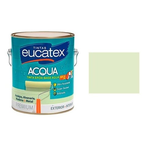 Tinta Azulejo Malva Eucatex Base Água 3,6Lt Brilhante