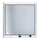 Ver imagem 1 de Maxim Ar de Alumínio Perfil 16mm Cor Branco 0,80 X 0,60 Linha All Modular