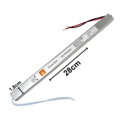 Mini Fonte Chaveada Driver Ultra Slim 3A 12V 36W Real 2 anos - 2