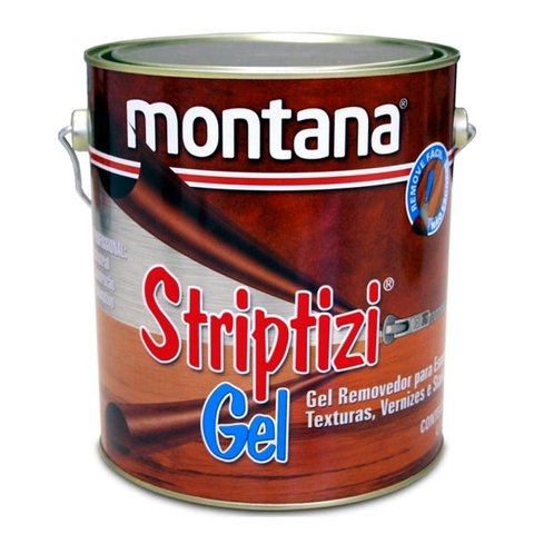 Removedor Tintas Verniz Texturas Striptizi Gel 3,6lt Montana