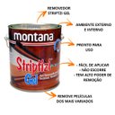 Ver imagem 2 de Removedor Tintas Verniz Texturas Striptizi Gel 3,6lt Montana