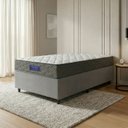 Ver imagem 3 de Cama Box Colchão Solteiro Ortopédico Espuma D33 Hiper 88x188x57cm