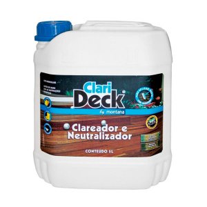 Clareador Neutralizador para Madeira 5L Clarideck Montana
