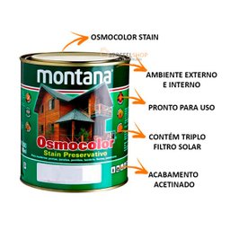 Stain Osmocolor Madeira Canela 900ml - 2