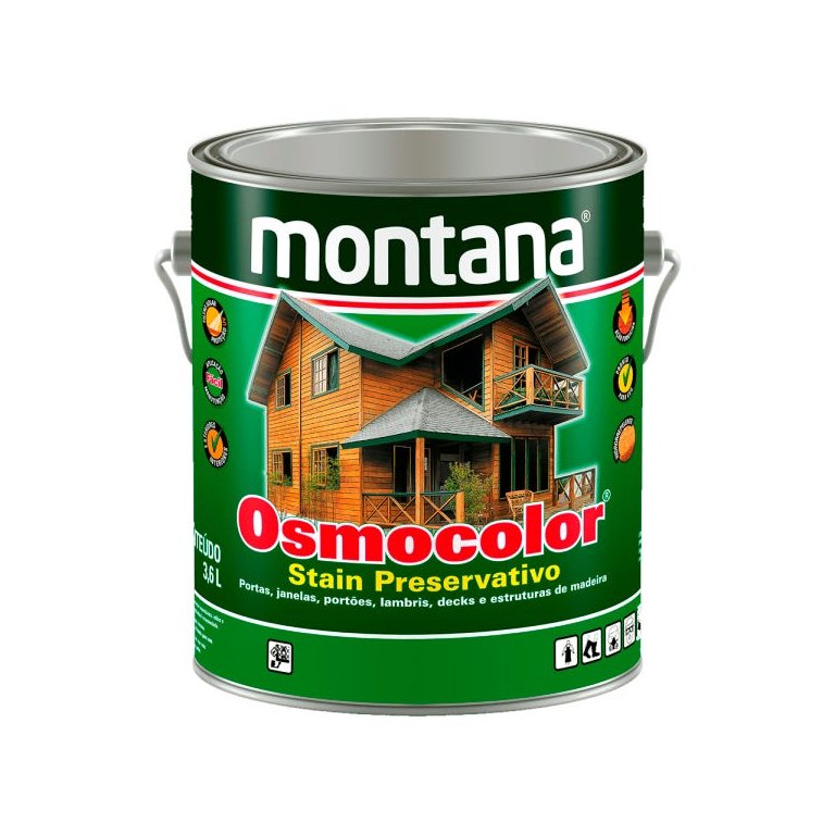 Osmocolor Montana Stain Cedro Madeira 3,6lt