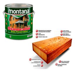 Osmocolor Montana Stain Cedro Madeira 3,6lt - 3