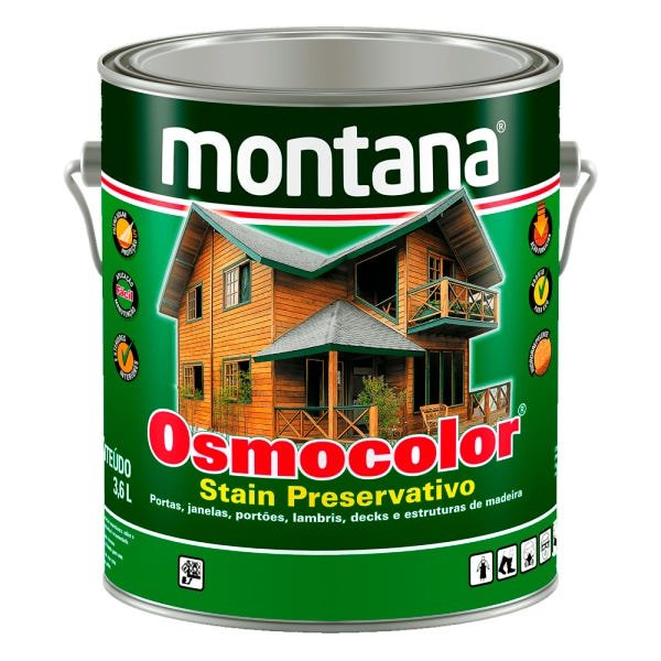Osmocolor Stain Ipê Montana 3,6 Litros