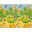 Ver imagem 2 de Tapete Infantil Recreio Parquinho Frente e Verso 150x200cm Jolitex