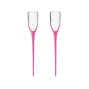 Ver imagem 1 de Kit 2 Taças para Espumante Enterra na Areia Praia 210ml Cor:rosa Pink