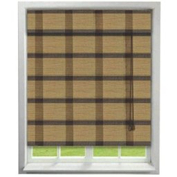 Persiana Bambu Romana Aruba 140 (L) X 160 (A) cm Cortina Madeira Com Bandô 1,40 x 1,60 Bege Acacia - 4