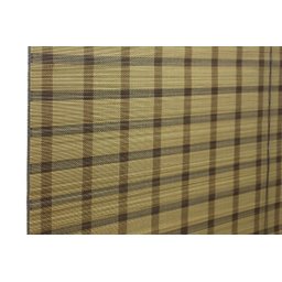 Persiana Bambu Romana Aruba 120 (L) X 220 (A) cm Cortina Madeira Com Bandô 1,20 x 2,20 Bege Acacia - 8