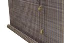 Ver imagem 3 de Persiana Bambu Rolo Tabaco 100 (L) X 180 (A) cm Cortina Madeira Roller 1,00 x 1,80 Marrom escuro