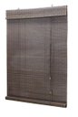 Ver imagem 1 de Persiana Bambu Rolo Tabaco 100 (L) X 180 (A) cm Cortina Madeira Roller 1,00 x 1,80 Marrom escuro