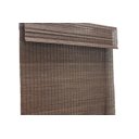 Ver imagem 5 de Persiana Bambu Romana Tabaco 140 (l) X 160 (a) Cm Cortina Madeira Roman Shade com Bandô 1,40 X 1,60