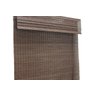 Persiana Bambu Romana Tabaco 100 (L) x 220 (A) cm Cortina Madeira Roman Shade com Bandô 1,00 x 2,20 - 3