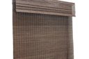 Ver imagem 3 de Persiana Bambu Romana Tabaco 100 (L) x 220 (A) cm Cortina Madeira Roman Shade com Bandô 1,00 x 2,20