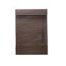 Persiana Bambu Romana Tabaco 100 (L) x 220 (A) cm Cortina Madeira Roman Shade com Bandô 1,00 x 2,20 - 2