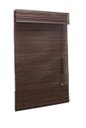 Ver imagem 1 de Persiana Bambu Romana Tabaco 80 (L) x 220 (A)cm Cortina Madeira Roman Shade com Bandô 0,80 x 2,20