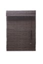 Ver imagem 1 de Persiana Bambu Romana Marrom 100 (L) x 220 (A)cm Cortina Madeira Roman Shade com Bandô 1,00 x 2,20