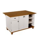 Ver imagem 2 de Ilha com Tampo Base e Pés de Madeira Maciça Joy