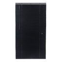 Ver imagem 1 de Persiana Horizontal Aluminio 25mm Preta 60 (L) x 160 (A) cm Cortina e Kit instalação 0,60 x 1,60