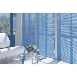 Persiana Horizontal Aluminio 25mm Azul 60 (L) x 160 (A) cm Cortina e Kit instalação 0,60 x 1,60 - 4