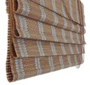 Ver imagem 5 de Persiana Bambu Romana Bege 160 (L) X 180 (A)cm Cortina Madeira Roman Shade com Bandô 1,60 x 1,80