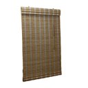 Ver imagem 1 de Persiana Bambu Romana Bege 100 (L) X 180 (A)cm Cortina Madeira Roman Shade com Bandô 1,00 x 1,80