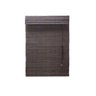 Persiana Bambu Romana Marrom 80 (L) x 220 (A)cm Cortina Madeira Roman Shade com Bandô 0,80 x 2,20 - 1