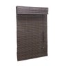 Persiana Bambu Romana Marrom 80 (L) x 220 (A)cm Cortina Madeira Roman Shade com Bandô 0,80 x 2,20 - 6
