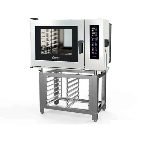 Forno Combinado Elétrico 6 Gns 220v Mono com Base Incluso Hscmax6 Pratica
