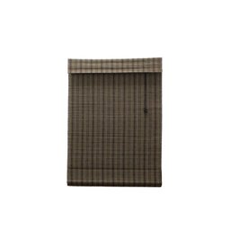 Persiana Bambu Romana Varadero 80 (L) x 220 (A)cm Cortina Madeira com Bandô 0,80 x 2,20 Ebano Marrom - 4