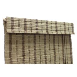 Persiana Bambu Romana Curacao 80 (L) x 160 (A)cm Cortina Madeira com Bandô 0,80 x 1,60 Jatobá Marrom - 6