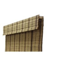 Persiana Bambu Romana Curacao 80 (L) x 160 (A)cm Cortina Madeira com Bandô 0,80 x 1,60 Jatobá Marrom - 9