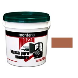 Massa Para Madeira 6,4kg Cor Mogno Montana Mazza - 1