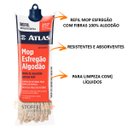 Ver imagem 4 de Refil Mop Esfregao Algodao + Balde Especial Limpeza Atlas