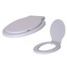 Tampa Vaso Sanitário Almofadado Alumasa Cinza Claro Premium - 2