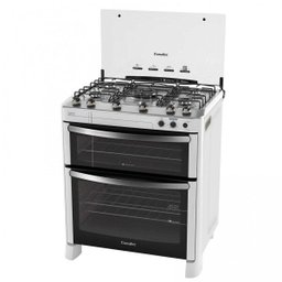 Fogão 5 Bocas Acendimento Automático Duplo Forno Diamante Esmaltec 127V - 2